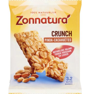 Zonnatura Pinda Crunch Biologisch 3 x 45 gr