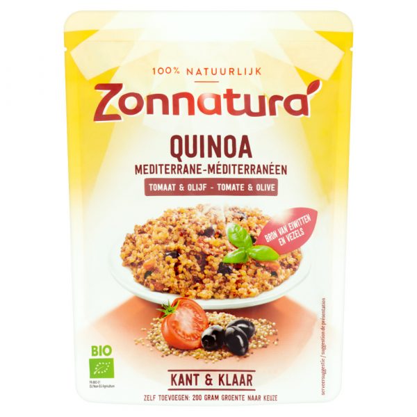 Zonnatura Quinoa Olijf en Tomaat Biologisch 250 gr