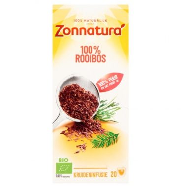 3x Zonnatura Thee Rooibos Bio 20 stuks