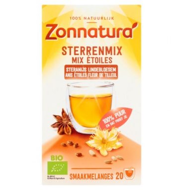 3x Zonnatura Thee Sterrenmix 20 stuks