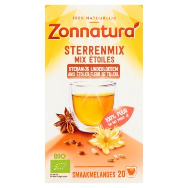 3x Zonnatura Thee Sterrenmix 20 stuks