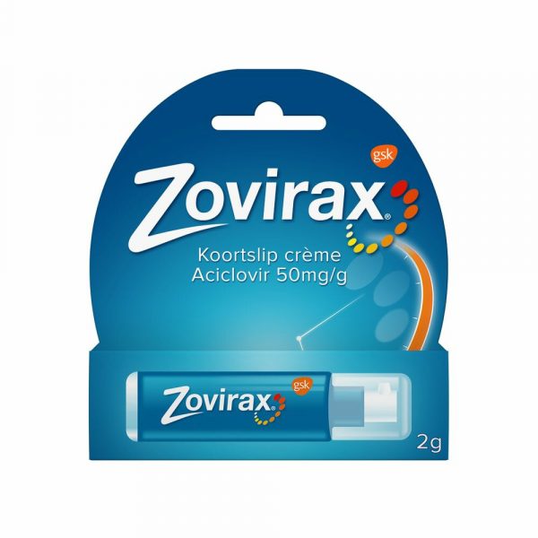 Zovirax Koortslip Crème 2 gram