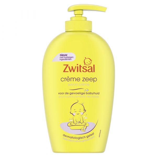 6x Zwitsal Creme Zeep Pompje 250 ml