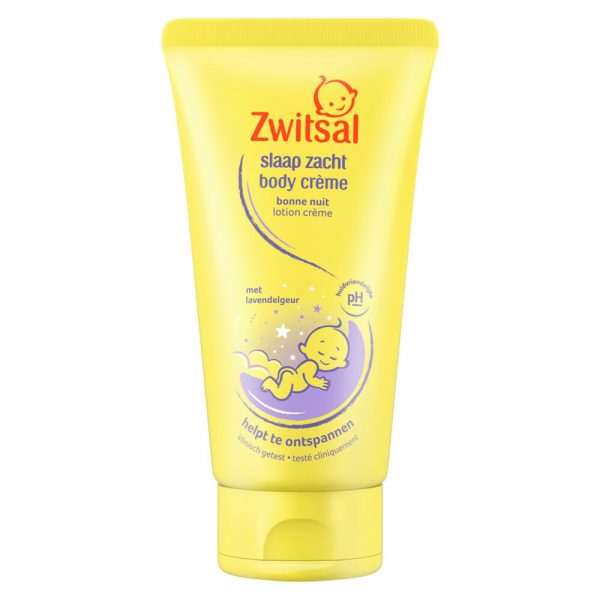 6x Zwitsal Slaap Zacht Lavendel Body Creme 150 ml