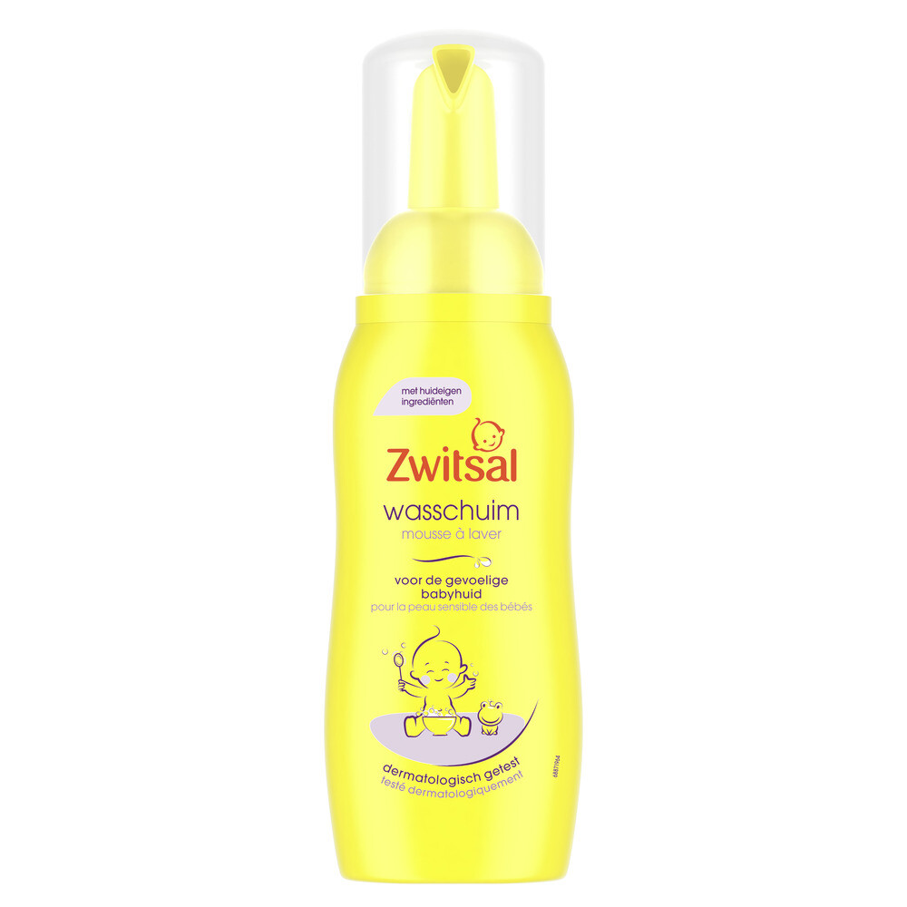 6x Zwitsal Wasschuim 200 ml