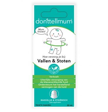 12x donttellmum Vallen en Stoten Gel 20 ml