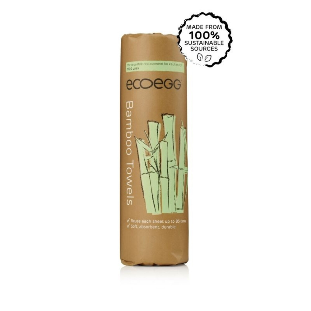 ecoegg Bamboo Schoonmaakdoekjes op Rol