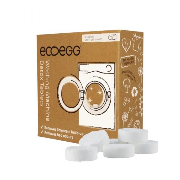 ecoegg Wasmachine Reinigingstabletten 6 stuks