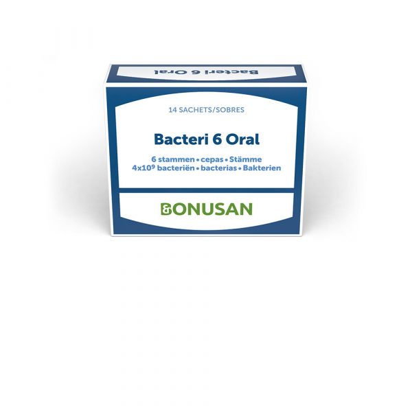 gratis verzending: Bonusan Bacteri 6 Oral 14 sachets