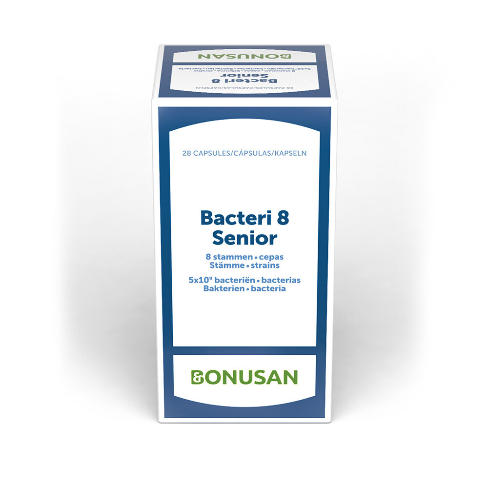 gratis verzending: Bonusan Bacteri 8 Senior 28 capsules