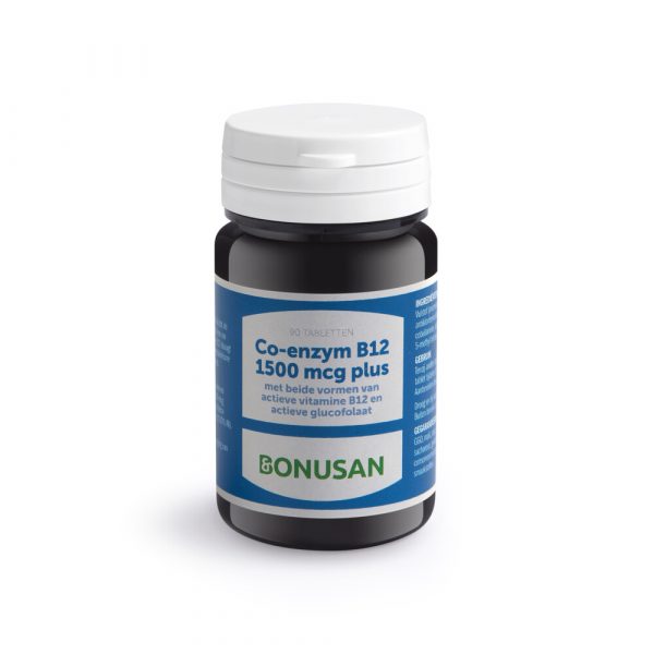 gratis verzending: Bonusan Co Enzym B12 1500mcg Plus 90 tabletten