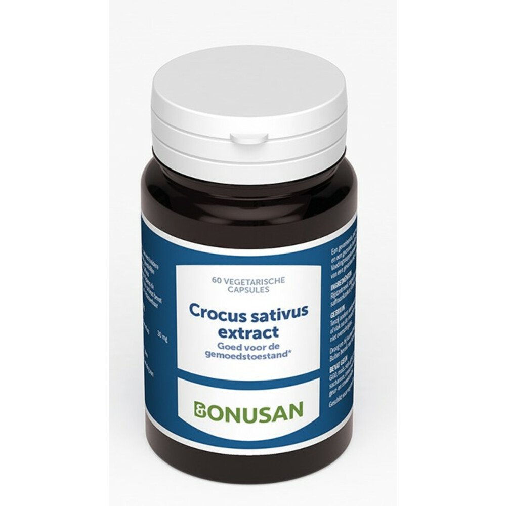 gratis verzending: Bonusan Crocus Sativus Extract 60 capsules