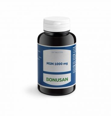 gratis verzending: Bonusan MSM 1000 mg 120 tabletten