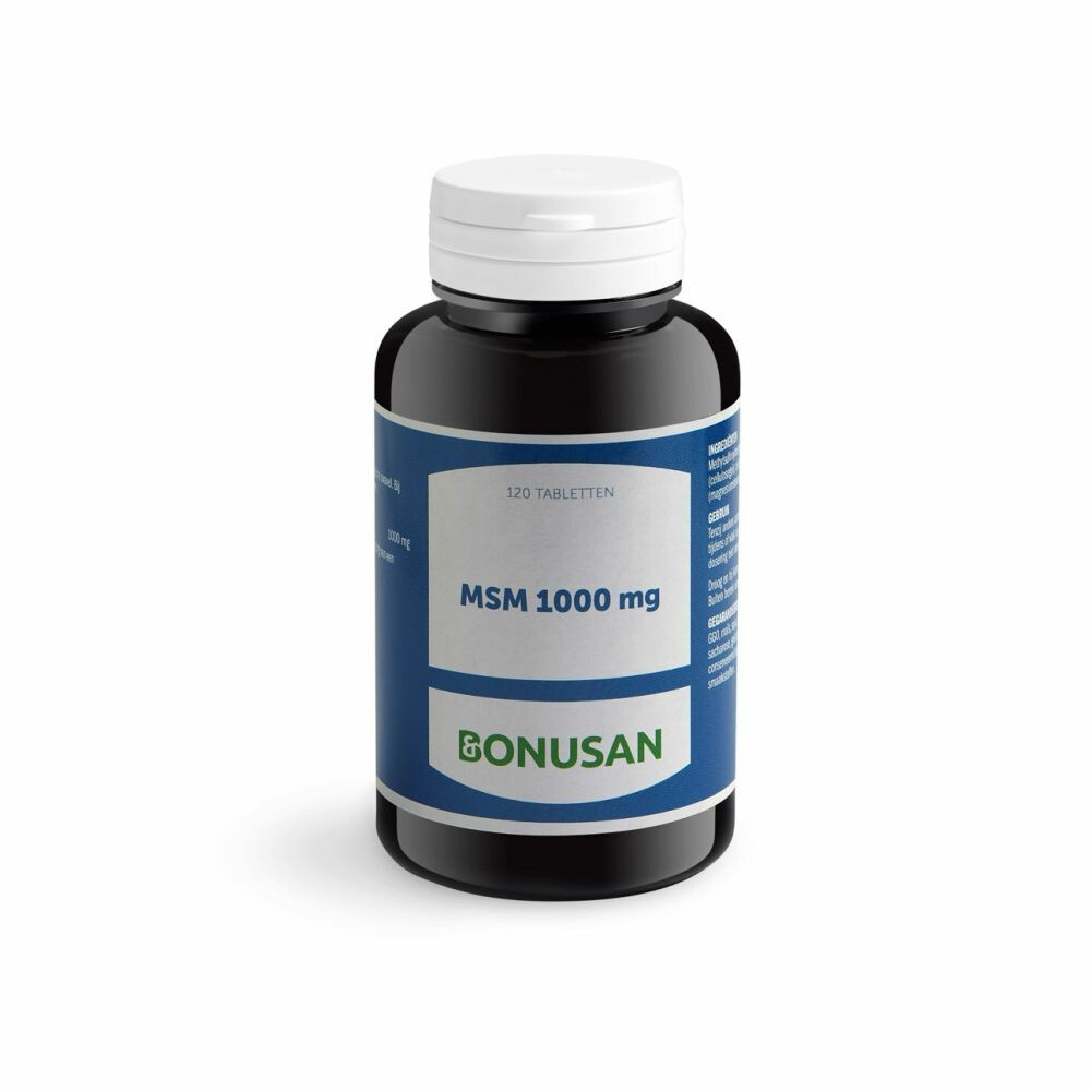 gratis verzending: Bonusan MSM 1000 mg 120 tabletten