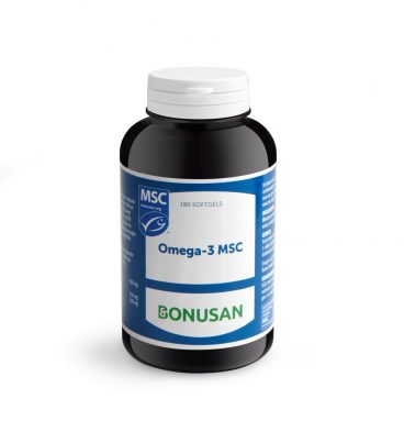 gratis verzending: Bonusan Omega 3 MSC 180 softgel capsules