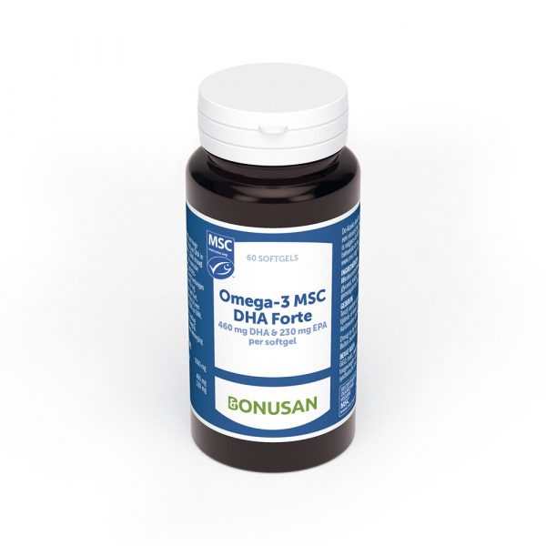 gratis verzending: Bonusan Omega 3 MSC DHA Forte 60 capsules