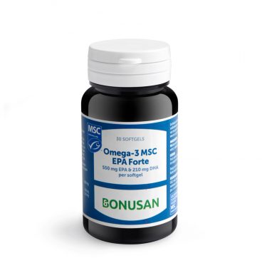 gratis verzending: Bonusan Omega 3 MSC EPA Forte 30 softgel capsules