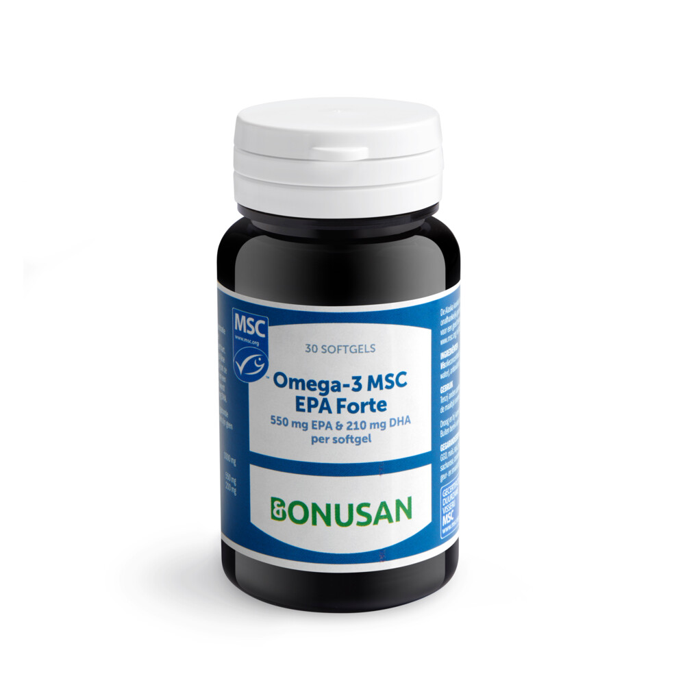 gratis verzending: Bonusan Omega 3 MSC EPA Forte 30 softgel capsules