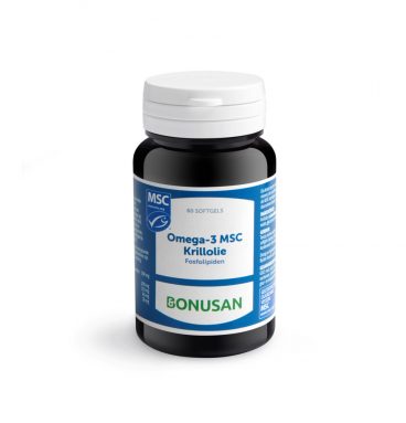 gratis verzending: Bonusan Omega 3 MSC Krillolie 60 softgel capsules