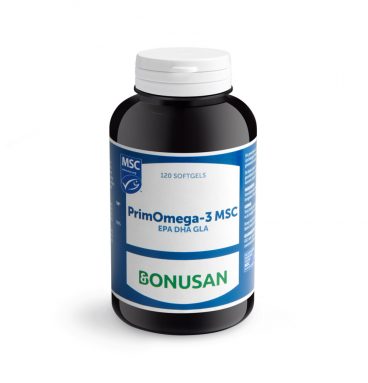 gratis verzending: Bonusan PrimOmega 3 MSC 120 softgel capsules