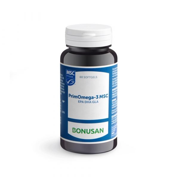 gratis verzending: Bonusan PrimOmega 3 MSC 60 softgel capsules