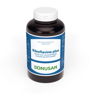 gratis verzending: Bonusan Riboflavine Plus 120 capsules