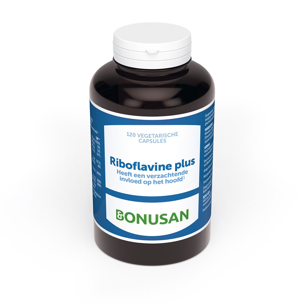 gratis verzending: Bonusan Riboflavine Plus 120 capsules