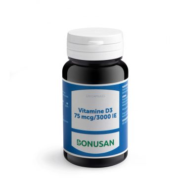 gratis verzending: Bonusan Vitamine D3 75mcg/3000ie 120 softgels