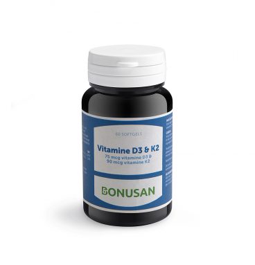 gratis verzending: Bonusan Vitamine D3&K2 60 softgels