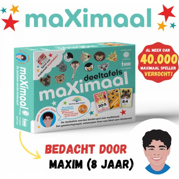 maXimaal Deeltafels Deelsommen